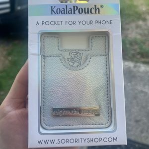 alpha chi omega koalapouch iphone wallet case